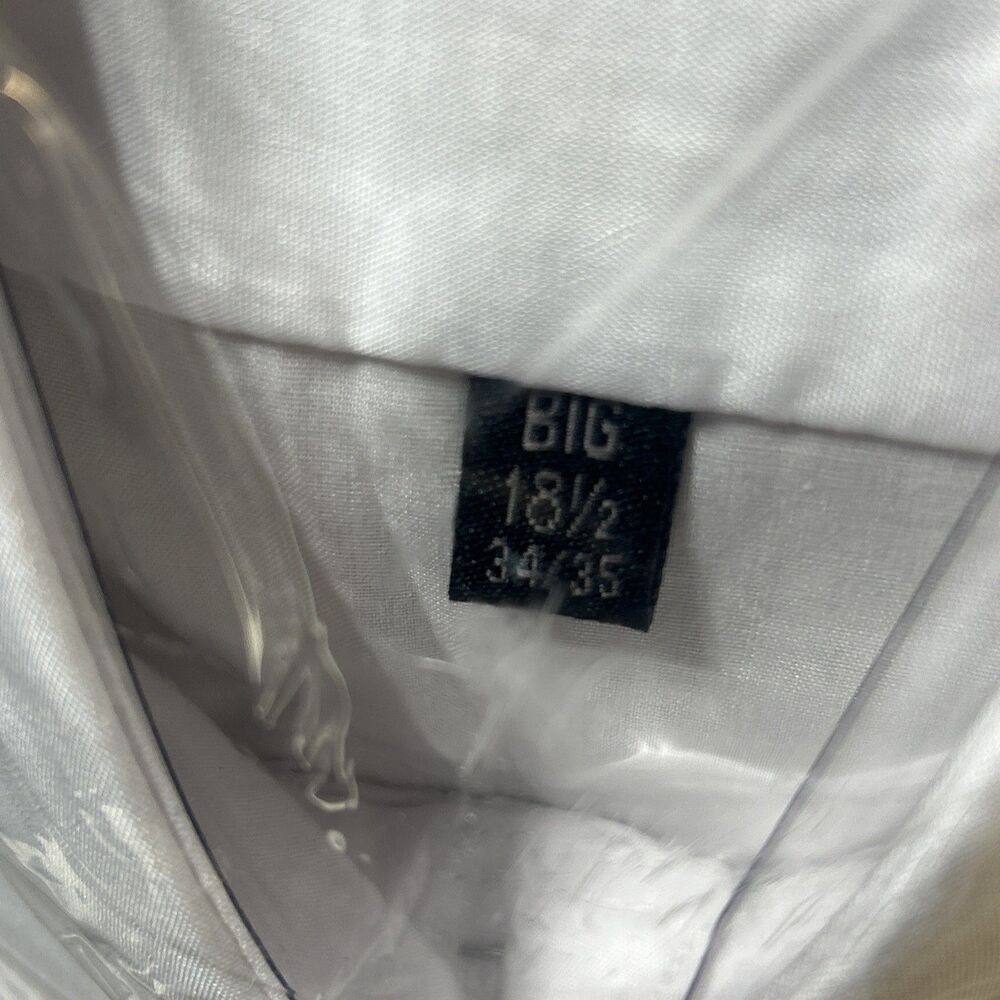 LOT - 3 Dress Shirts 18.5 Neck Oleg Cassini Pierre Cardin 34/35 Brigadier 36/37 - Picture 8 of 11